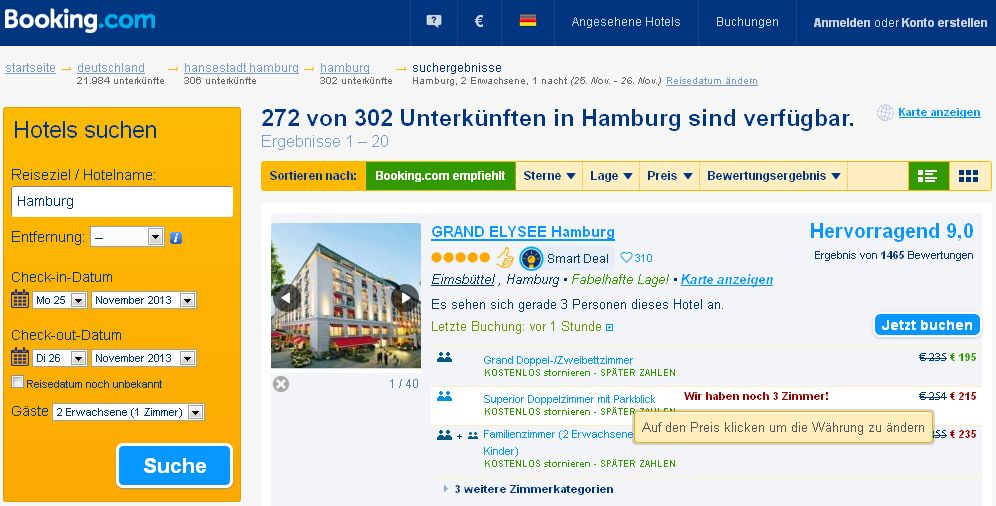 Bundeskartellamt mahnt auch Booking.com wegen wettbewerbswidriger