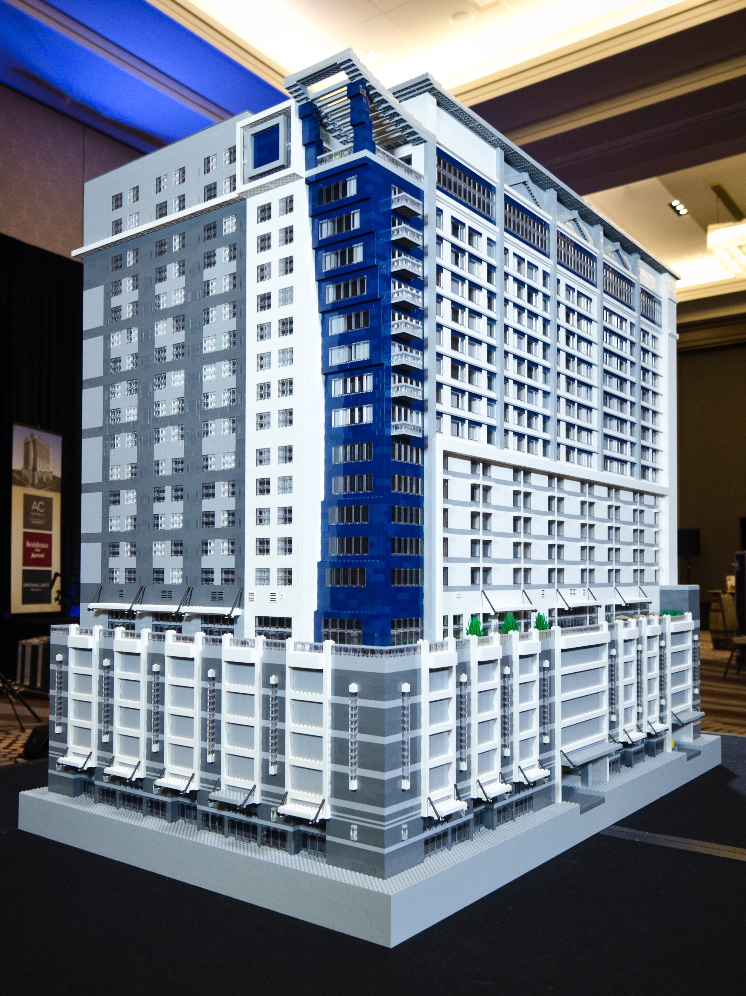 Marriott Nashville - Lego model